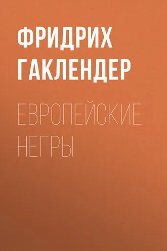 Обложка книги «Европейские негры»