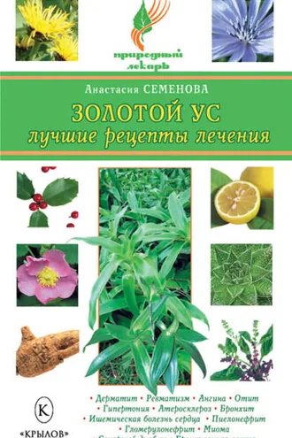 Обложка книги «Золотой ус. Лучшие рецепты лечения»