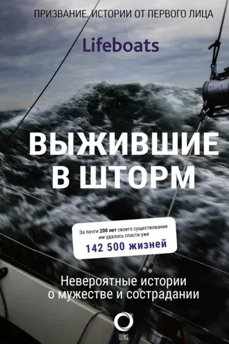 Обложка книги «Выжившие в шторм. Невероятные истории о мужестве и сострадании»