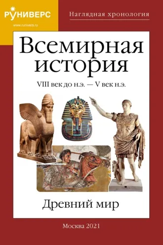 Обложка книги «Наглядная хронология. Всемирная история. Древний мир. VIII век до н.э. – V век н.э.»