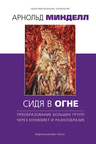 Обложка книги «Сидя в огне. Преобразование больших групп через конфликт и разнообразие»