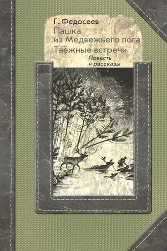 Обложка книги «Пашка из медвежьего лога. Таежные встречи»