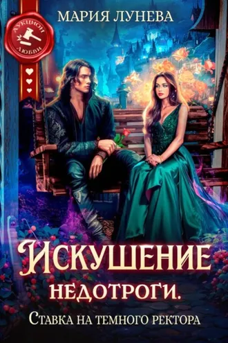 Обложка книги «Искушение недотроги. Ставка на темного ректора»