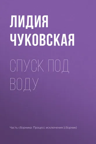 Обложка книги «Спуск под воду»