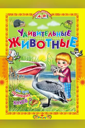 Обложка книги «Удивительные животные»