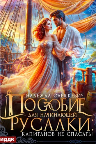 Обложка книги «Пособие для начинающей русалки: капитанов не спасать!»