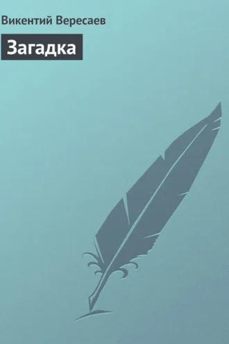 Обложка книги «Загадка»