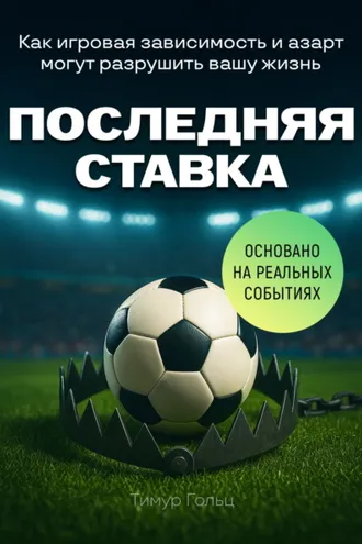 Обложка книги «Последняя ставка. Как игровая зависимость и азарт могут разрушить вашу жизнь»