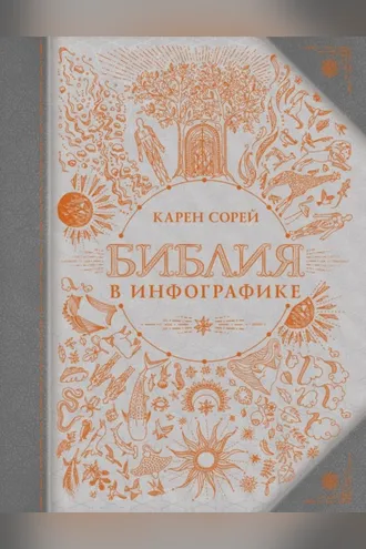 Обложка книги «Библия в инфографике»