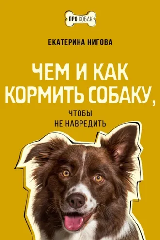 Обложка книги «Чем и как кормить собаку, чтобы не навредить»