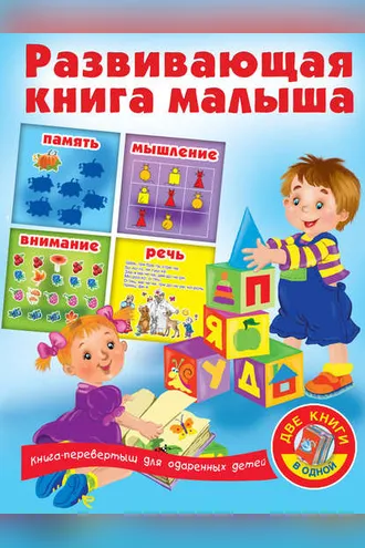 Обложка книги «Развивающая книга малыша»