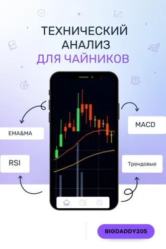 Обложка книги «Технический анализ для чайников»