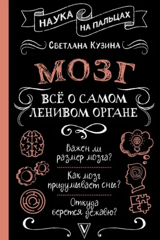 Обложка книги «Мозг. Всё о самом ленивом органе»