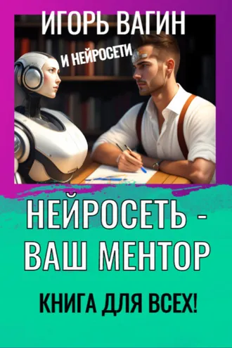 Обложка книги «Нейросеть – Ваш ментор! Книга для всех»