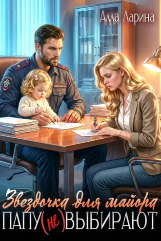 Обложка книги «Звёздочка для майора. Папу (не) выбирают»