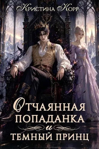 Обложка книги «Отчаянная попаданка и Тёмный принц»