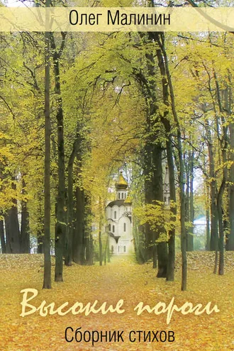 Обложка книги «Высокие пороги. Сборник стихов»
