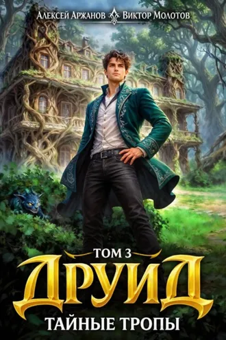 Обложка книги «Друид. Том 3. Тайные тропы»
