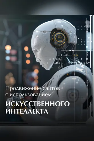 Обложка книги «Продвижение сайтов с использованием искусственного интеллекта»