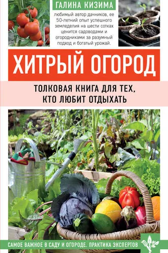 Обложка книги «Хитрый огород. Толковая книга для тех, кто любит отдыхать»