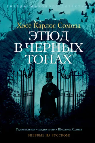 Обложка книги «Этюд в черных тонах»