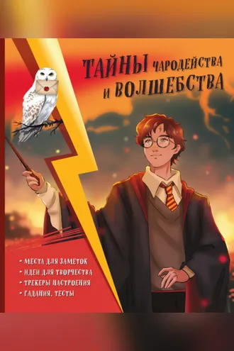 Обложка книги «Тайны чародейства и волшебства. Книга творчества и вдохновения (Гарри)»