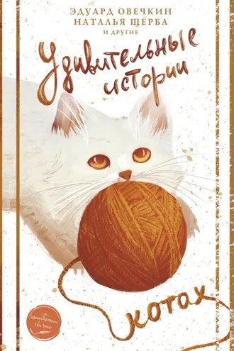 Обложка книги «Удивительные истории о котах»