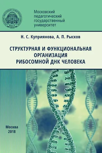 Обложка книги «Структурная и функциональная организация рибосомной ДНК человека»