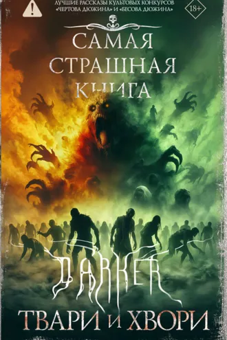 Обложка книги «Самая страшная книга. DARKER. Твари и хвори»