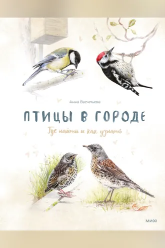 Обложка книги «Птицы в городе. Где найти и как узнать»