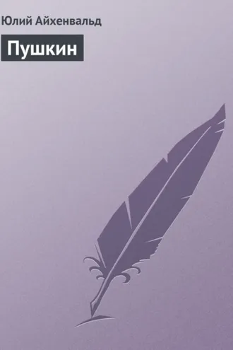Обложка книги «Пушкин»