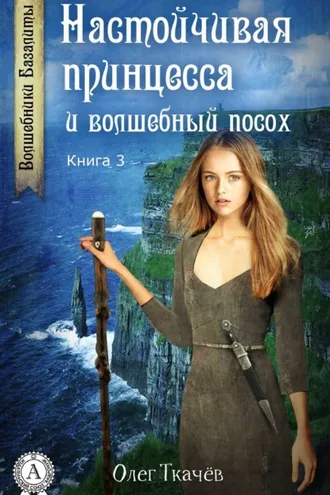 Обложка книги «Настойчивая принцесса и волшебный посох»