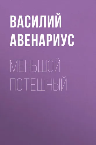 Обложка книги «Меньшой потешный»