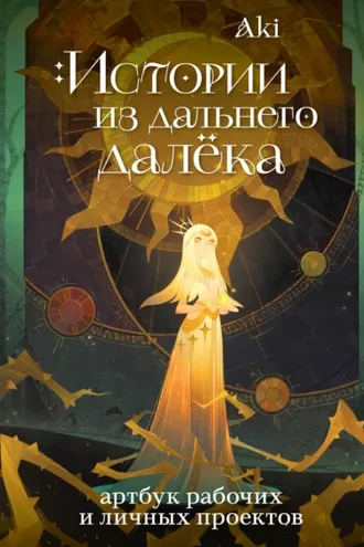 Обложка книги «Истории из дальнего далёка. Артбук рабочих и личных проектов»