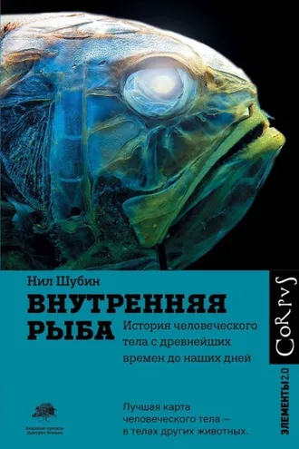 Обложка книги «Внутренняя рыба. История человеческого тела с древнейших времен до наших дней»