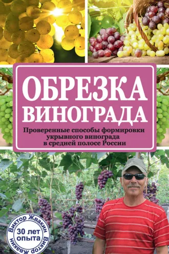 Обложка книги «Обрезка винограда. Проверенные способы формировки укрывного винограда в средней полосе России»