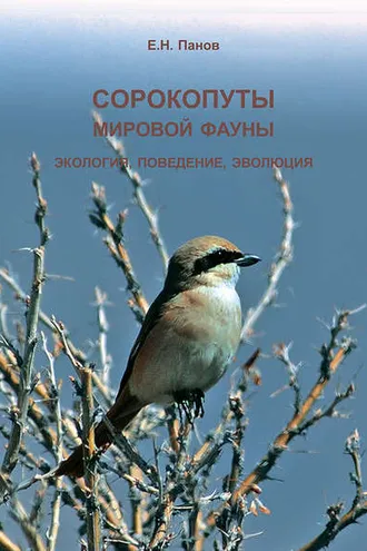 Обложка книги «Сорокопуты (семейство Laniidae) мировой фауны. Экология, поведение, эволюция»