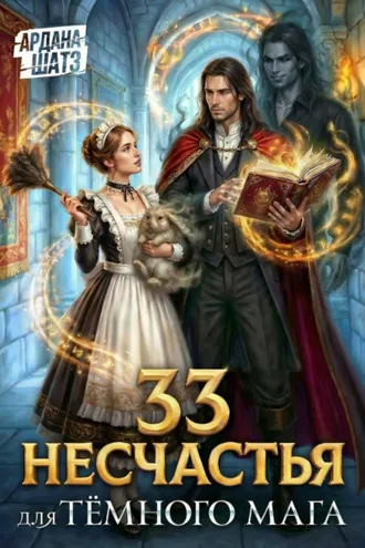 Обложка книги «33 несчастья для тёмного мага»