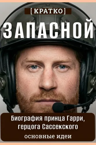 Обложка книги «Запасной. Биография принца Гарри, герцога Сассекского. Кратко»