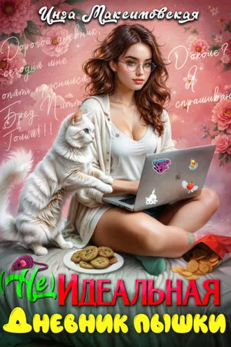 Обложка книги «(Не)идеальная. Дневник пышки»