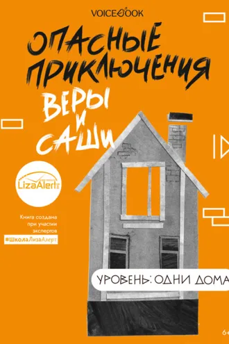 Обложка книги «Опасные приключения Веры и Саши. Уровень: Одни дома»