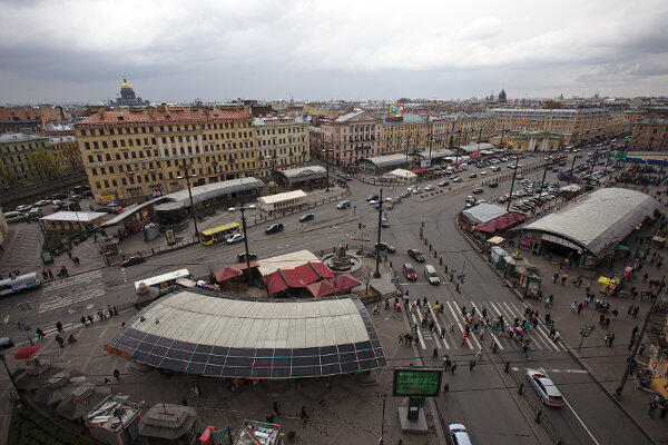 Сенная площадь в Санкт-Петербурге